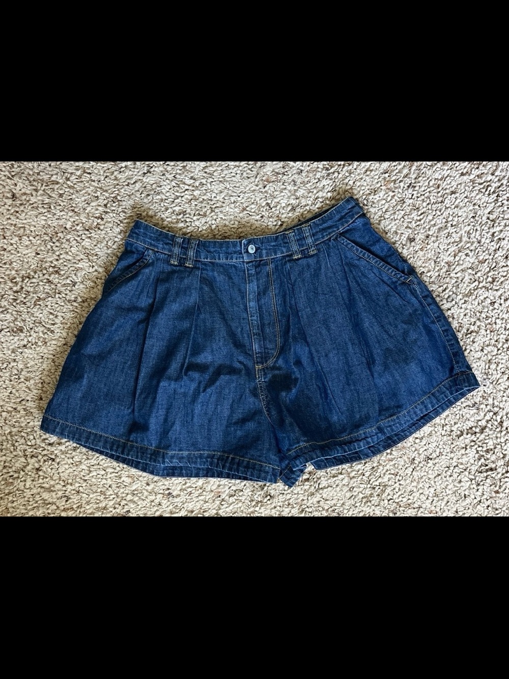 We the Free Denim Flowy Shorts Women’s Size 10 Flowy Free People